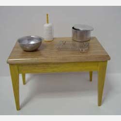 Yellow Kitchen Table plus Accessories